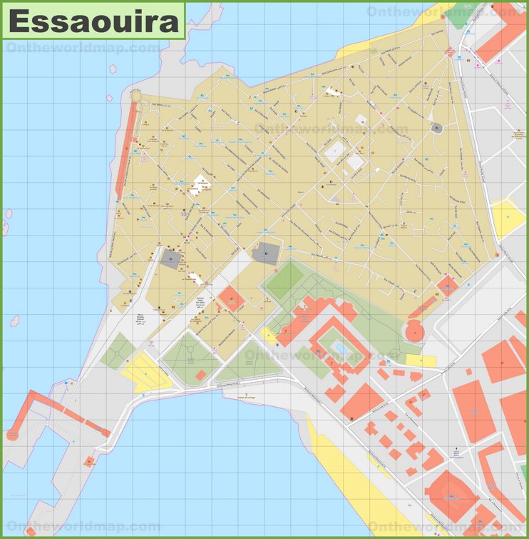 Carte Essaouira